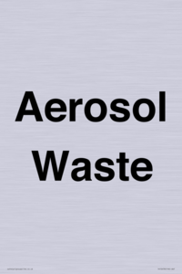 Aerosol Waste